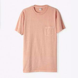 Velva Sheen x Steven Alan Salmon/Peach T-Shirt Sm